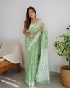SF 618 Soft Cotton Lilan Designer Saree Wholesale Price In Surat
